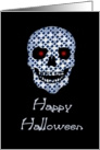 Halloween Skeleton card