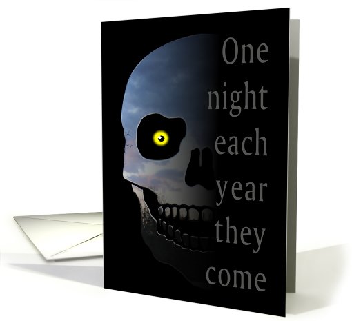Funny Sexy Spooky Halloween card (494636)