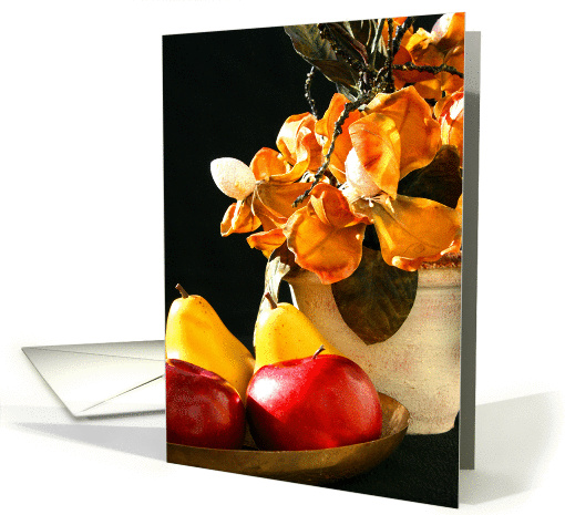 Fruits And Flowers card (321654)