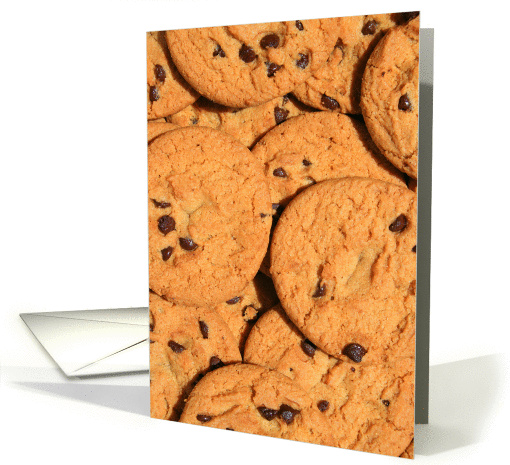 Chocolate Chip Cookies card (327122)