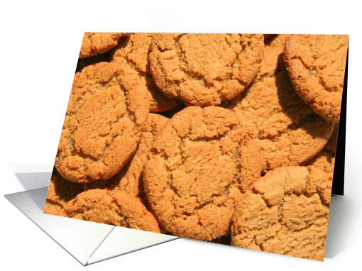 Ginger Snap Cookies card (328715)