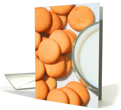 Happy Birthday Cookies and Milk card (492279)
