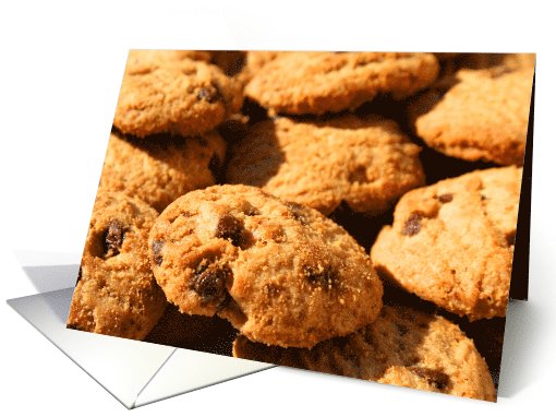 Thank You Chocolate Chip Cookies card (502179)