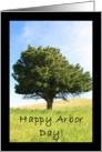 Happy Arbor Day card