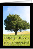 Happy Father’s Day Grandson card