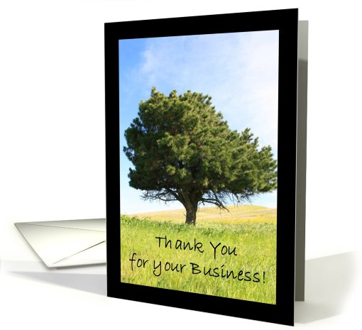 Thank you for you business card (584681)