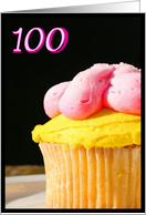 Happy 100th Birthday Muffin card