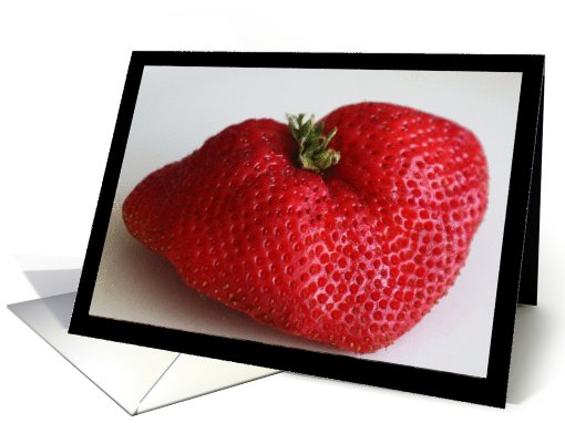 Thank You Strawberry card (804518)