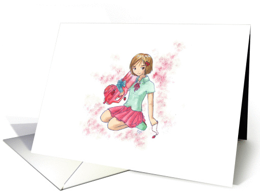Birthday Girl card (390282)