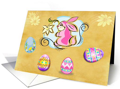 Easter Bunny card (390551)