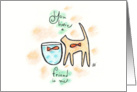 Friend in me. card