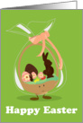 Easter Basket Character card