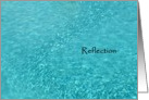 Notecard Series: Reflection card