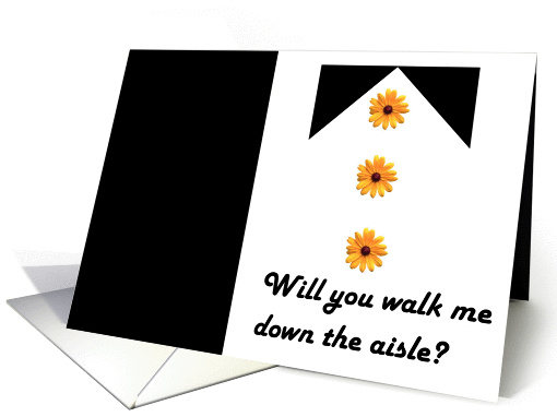 Will You Walk Me Down The Aisle? card (357361)