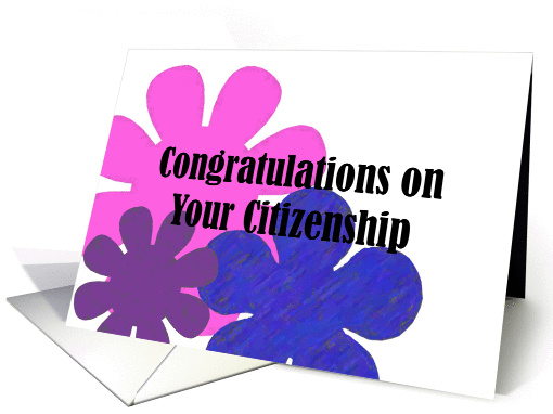 Congratulations on your Citizenship card (365907)