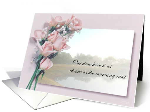 Misty Sympathy card (371034)