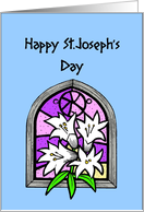 Happy St. Joseph’s Day card