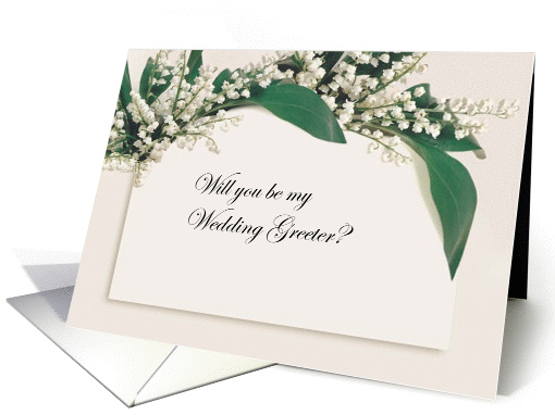 Will You Be My Greeter Invite card (384431)