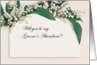 Will You Be My Groom’s Attendant Invite card