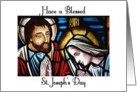 Blessed St. Joseph’s Day card