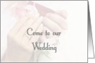 Wedding Hands Invitation card