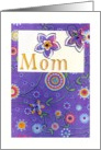 Deep Purple Mother’s Day card