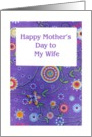 Wife Mother’s Day card