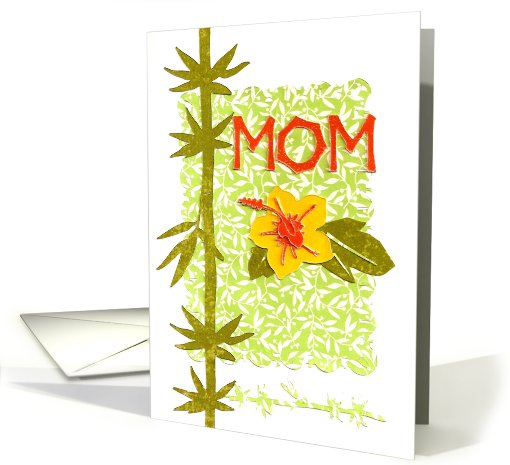 Bamboo Mother's Day card (416527)