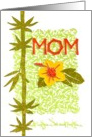 Bamboo Mother’s Day card