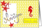 Sister In Law Seahorse I Love You card