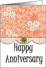 Posies Happy Anniversary card