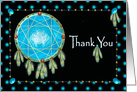 Thank You, Native American, Dreamcatcher card