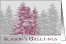 Season’s Greetings - Winter Wonderland - commercial card