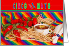 Cinco de Mayo - Fiesta - Chilli - Colorful card