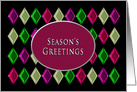 Christmas - Business, Season’s Greetings card