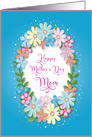 Mother’s Day, Mom, Feminine, Assortment of Colorful Daisies card