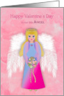 Valentines Day Our Little Angel Sweet Angel with Life-like Wings card