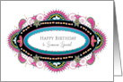 Birthday Someone Special Unique Design with an Native Indian Flare card
