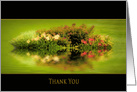 Thank You, Dreamy Garden and Reflections, Blank Inside card
