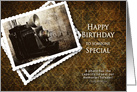 Birthday, Special Friend, Old Vintage Camera, Photos, Old Wallpaper card