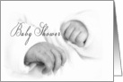 Baby Shower Invitation - Dreamy Baby Hands card