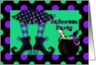 Halloween Party Invitation - Witch’s Brew card