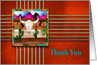 Thank you - AMERICAN INDIAN DESIGN - desert card