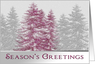 Season’s Greetings - Winter Wonderland - commercial card