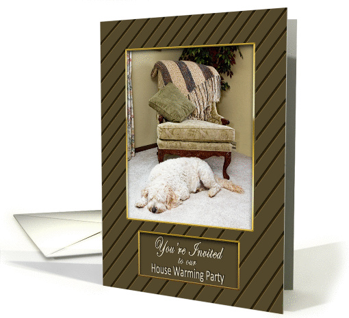 Welcome Home - Interior Room - Dog Sleeping card (1173518)