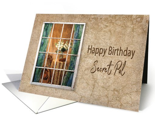 Birthday, Secret Pal, View Through an Old Weathered... (1218644)
