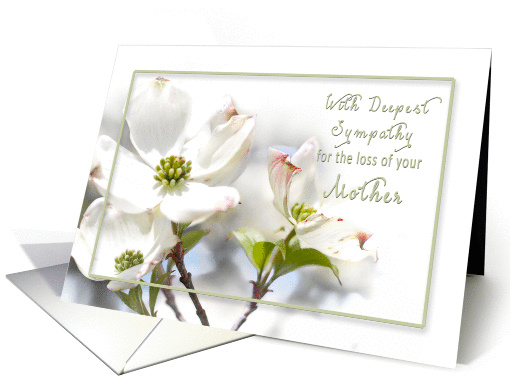 Deepest Sympathy - Apple Blossoms - Mother card (1277324)