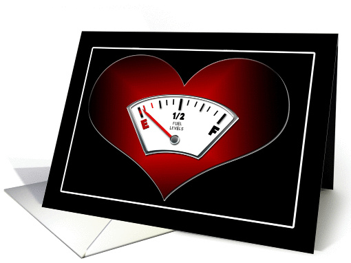 HEART FUEL GAUGE - EMOTIONS - CONCEPT card (1293658)