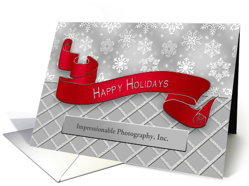 Happy Holidays - Personalize Name - Business/Commercial -... (1299004)