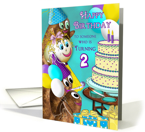 BIRTHDAY (2nd) - Potato Family Collection card (1357340)